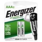 Energizer Rechargeble AAA 700mah 2 pack