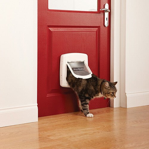 Magnetic cat flap best sale