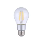 Shelly Vintage Smart WiFi Bulb, E27 Socket, Clear Glass Globe, Warm White (750LM)