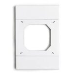 Acconet IoT 4x2 Smart Wall Switch Adapter Plate, White , 100mmx50mm