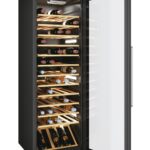 Candy Wine Cooler 82 Bottle with Wooden shelves