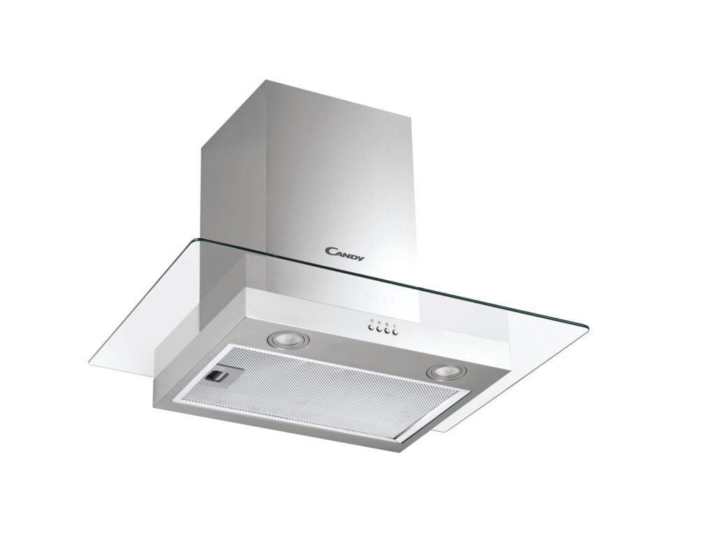 Candy 60cm Decorative Glass Inox Extractor - mUther