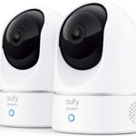 eufy WiFi & USB Powered 2K Indoor Camera Pan & Tilt (Incl 2 x Cameras)