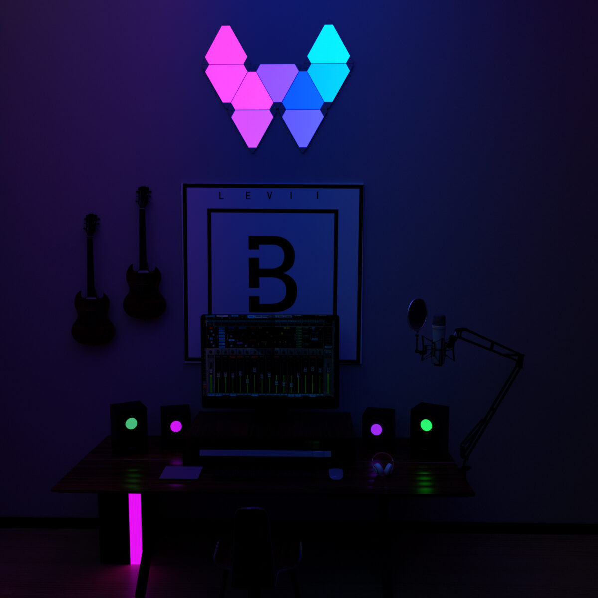 Smart Gaming and office lights