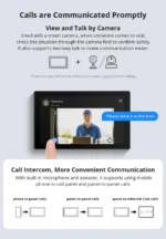 Sonoff NS-Panel Pro 120 smart home touchscreen control panel with built-in Zigbee hub for device automation and live camera monitoring