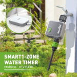 1 Zone irrigation system in garden