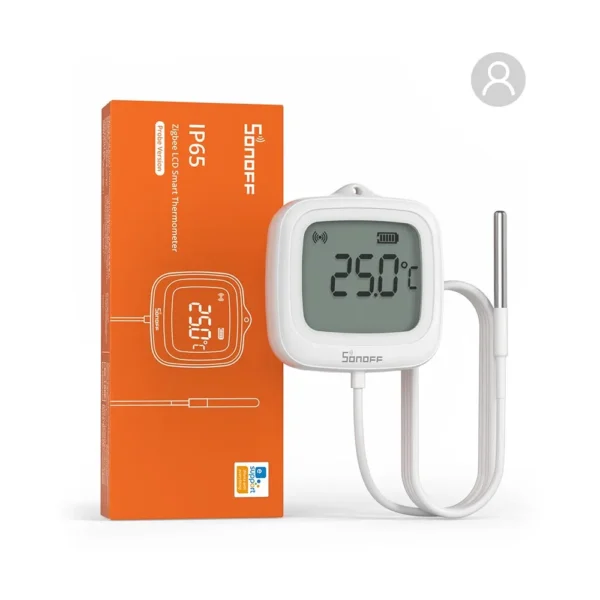 SONOFF SNZB-02LD IP65 Zigbee LCD Smart Thermometer (Probe Version) - Coming Soon