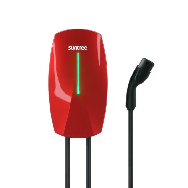 SUNTREE EV Charging Station 22kW - Red