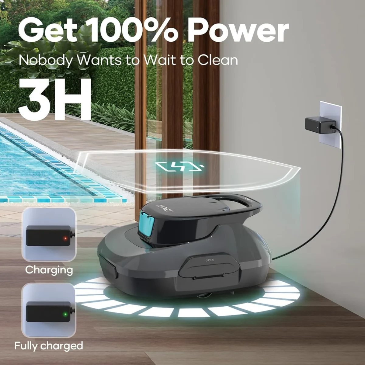 Aiper Scuba SE Cordless Robotic Pool Cleaner - Image 5