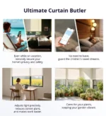 Sonoff Mini Roller Shutter Switch for smart curtain and blind automation, Matter-compatible with Alexa and Google Home