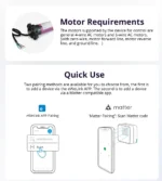 Sonoff Mini Roller Shutter Switch for smart curtain and blind automation, Matter-compatible with Alexa and Google Home