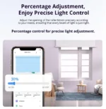 Sonoff Mini Roller Shutter Switch for smart curtain and blind automation, Matter-compatible with Alexa and Google Home