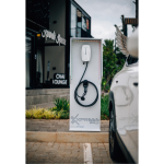 XPress Charge Station wall mounted EV charger installation