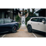 XPress Charge Station modern electric vehicle charging setup