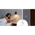SONOFF MINI Extreme Matter smart dimmer switch enabling smooth brightness adjustmen