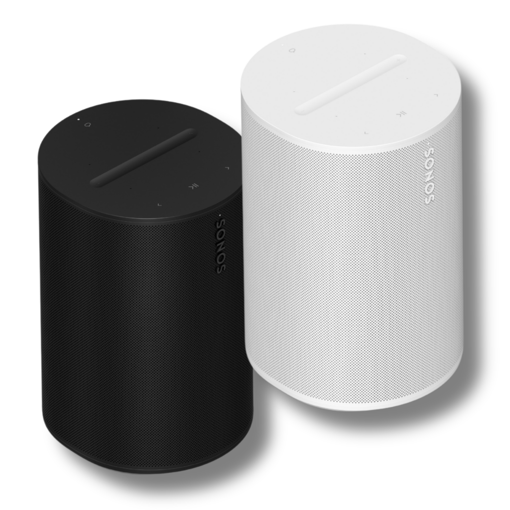 Sonos Era 100 Bluetooth smart WiFi speaker white black