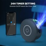 BNETA IoT SK26 Smart Galaxy Blue Star Scene Projector Light with Bluetooth Speaker & White Noise - Image 10