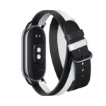Xiaomi Smart Band 8 Double Wrap Strap – Black and white - Image 3