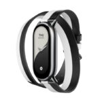 Xiaomi Smart Band 8 Double Wrap Strap – Black and white - Image 2
