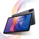 Xiaomi Redmi Pad 2 grey slim tablet angled view lightweight design