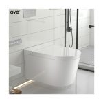 wall hung toilet 944 side view floating smart toilet design