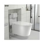 wall hung toilet frame concealed cistern installation 944