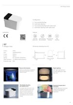 Intelligent Toilet G7 specifications features dimensions smart toilet