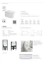 intelligent toilet 944 specifications dimensions features wall hung