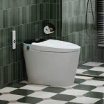 Smart Toilet 951 intelligent toilet modern bathroom setting side view