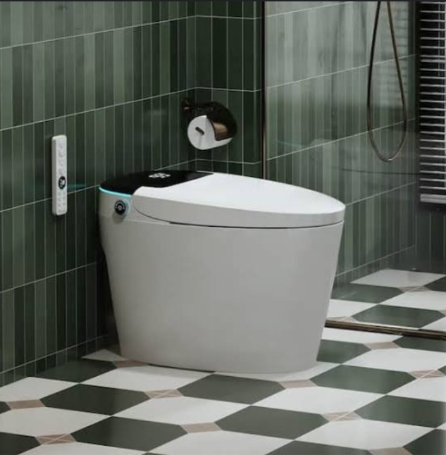 Smart Toilet 951 intelligent toilet modern bathroom setting side view