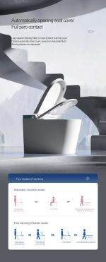 SmartSense 963E CE intelligent toilet automatic opening seat sensor