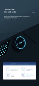 SmartSense 963E CE intelligent toilet control knob one button operation