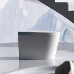 SmartSense 963E CE intelligent toilet side profile minimalist design