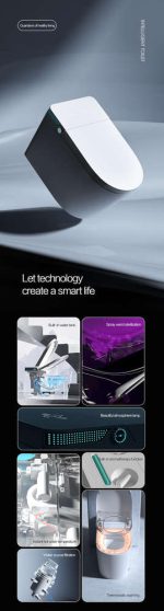 SmartSense 963E CE intelligent toilet smart features overview filtration heating