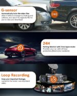 BNETA 2MP - DashCam 4 Channel WiFi -  F410 - Image 15