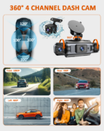 BNETA 2MP - DashCam 4 Channel WiFi -  F410 - Image 18