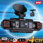 BNETA 2MP - DashCam 4 Channel WiFi -  F410 - Image 19