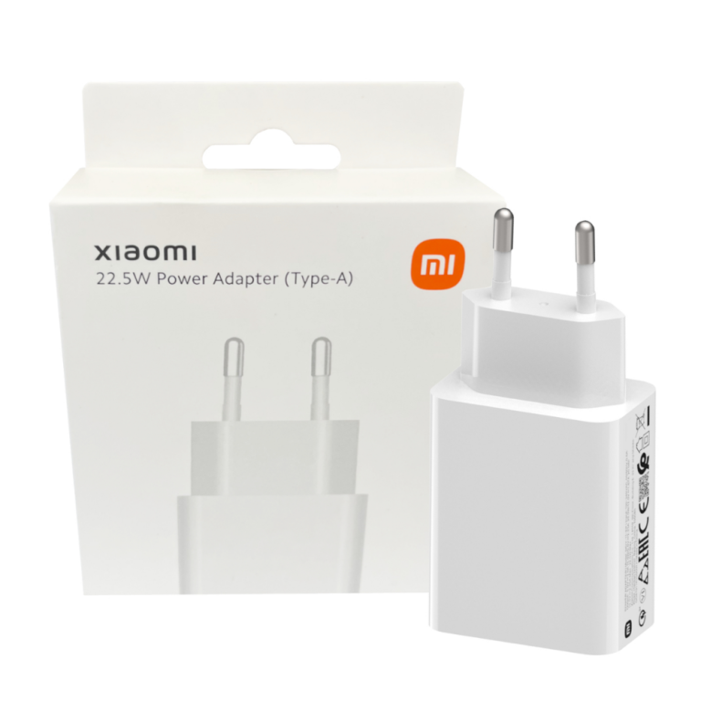 Xiaomi 22.5W Fast Charge Power Adapter Type-A in white