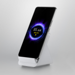 Xiaomi 80W wireless charging stand delivering fast charging