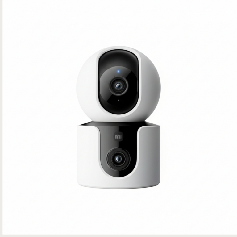 Xiaomi Smart C300 Dual 2K Indoor Wi-Fi Security Camera in white