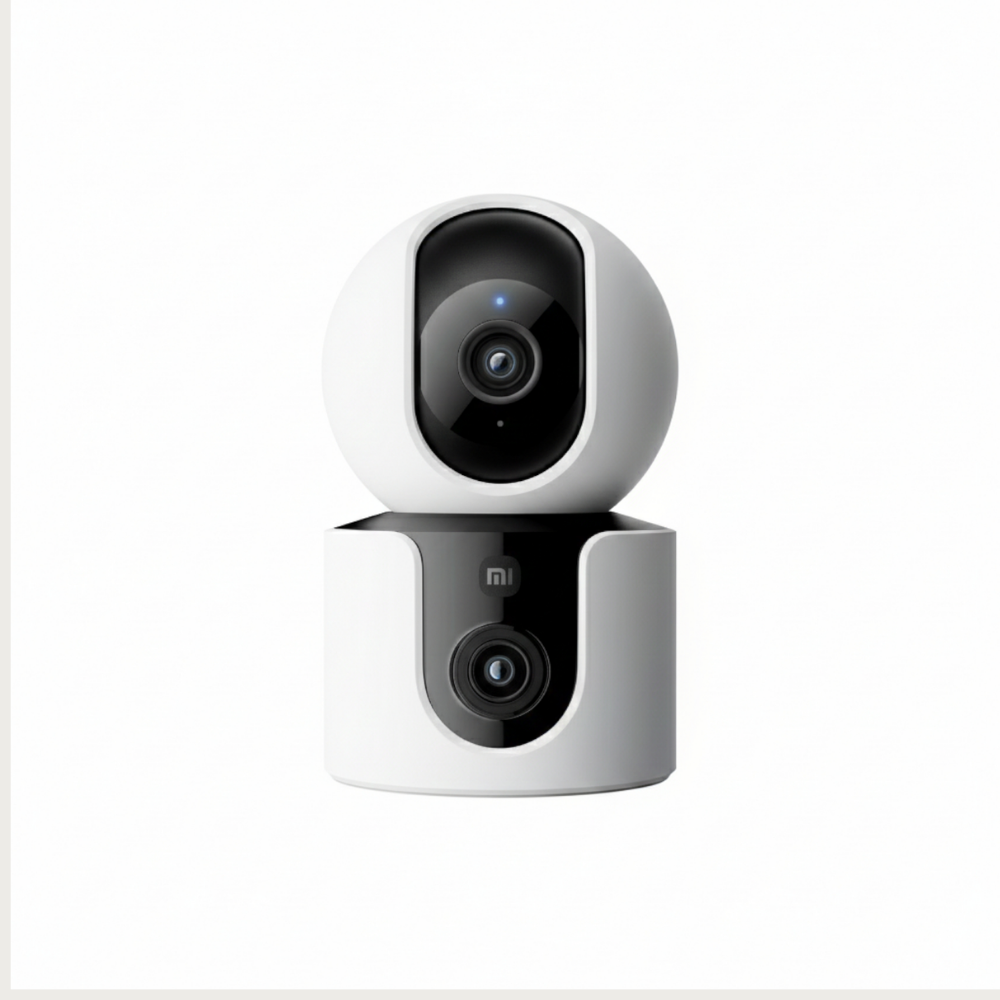 Xiaomi Smart C300 Dual 2K Indoor Wi-Fi Security Camera in white