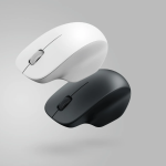 Xiaomi Comfort Edition Wireless Mouse in White and Black