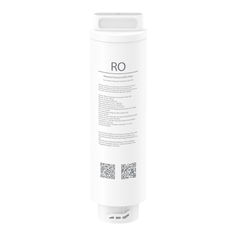 Xiaomi Smart Filtered Water Dispenser Composite Filter RO1 replacement filter