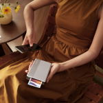 Xiaomi Portable Photo Printer 1S connected to a smartphone