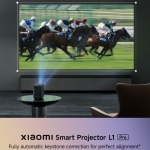 Xiaomi Smart Projector L1 Pro with automatic focus and keystone correctio