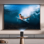Xiaomi Smart Projector L1 displaying a Full HD image