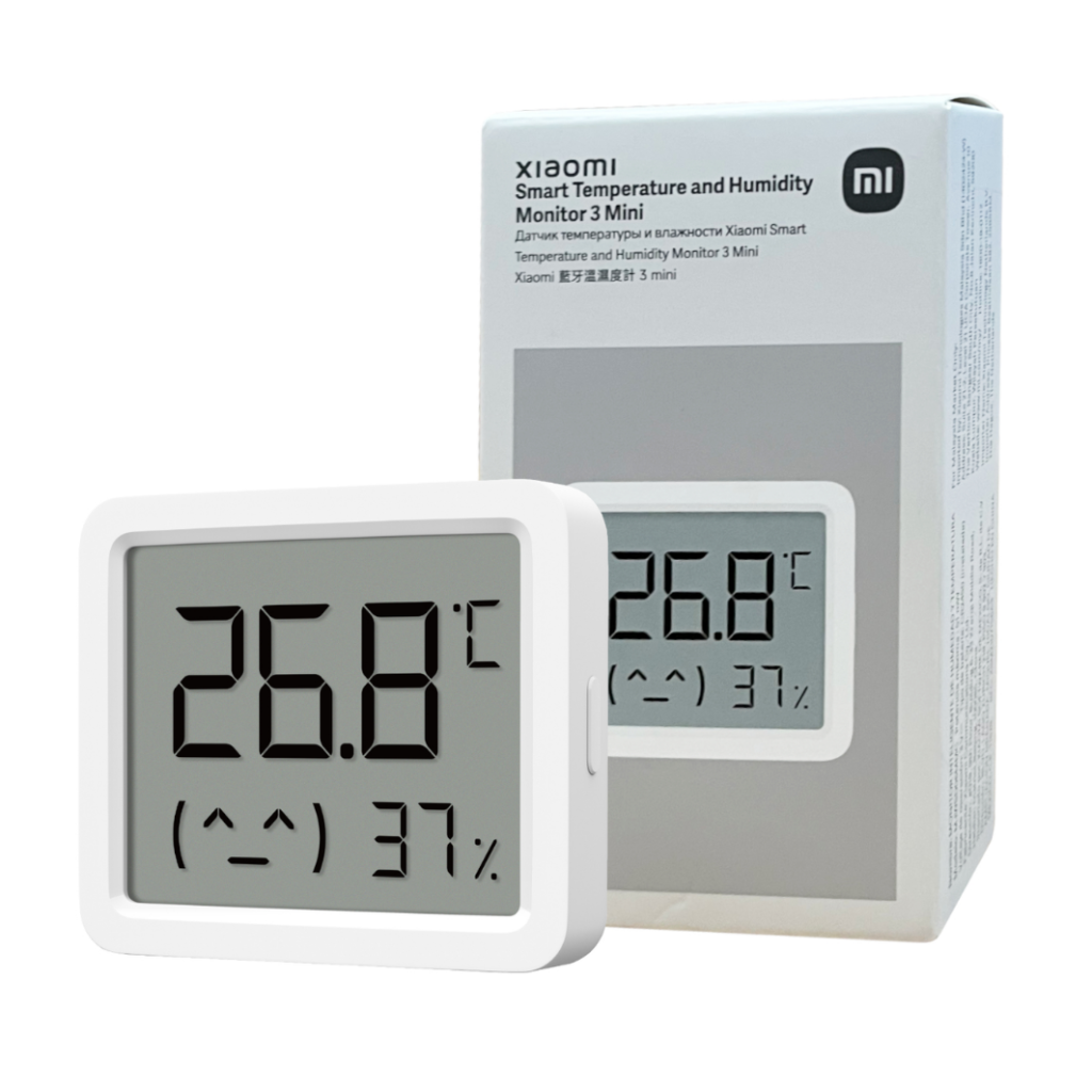 Xiaomi Smart Temperature and Humidity Monitor 3 Mini with LCD display