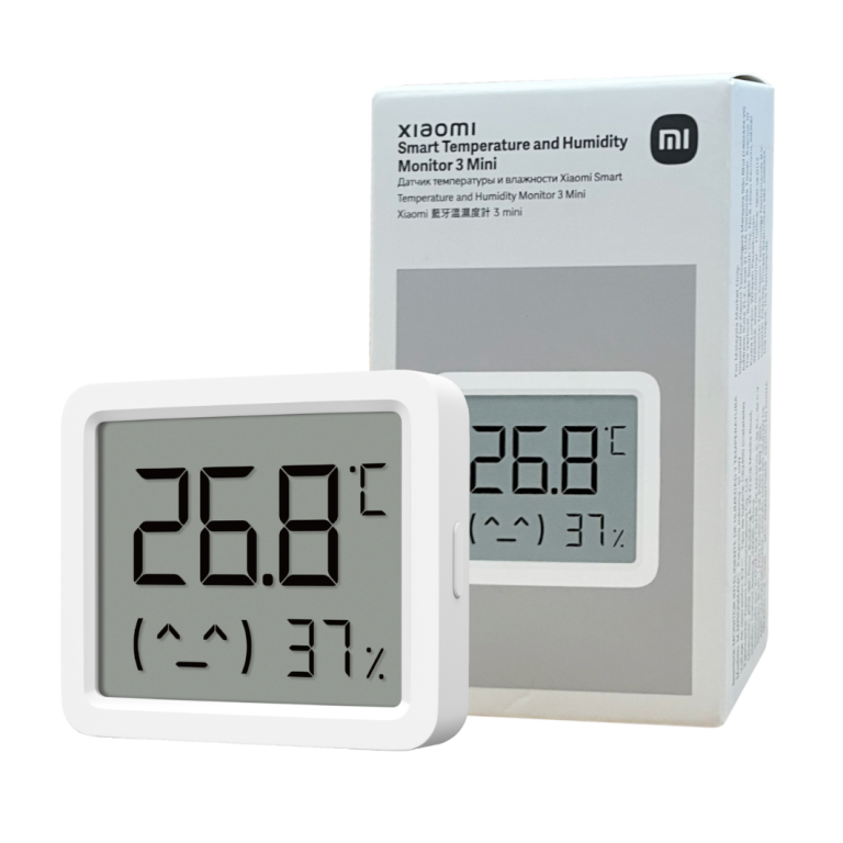 Xiaomi Smart Temperature and Humidity Monitor 3 Mini with LCD display