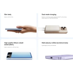 Xiaomi Super Slim Magnetic Power Bank with 22.5W wired charging