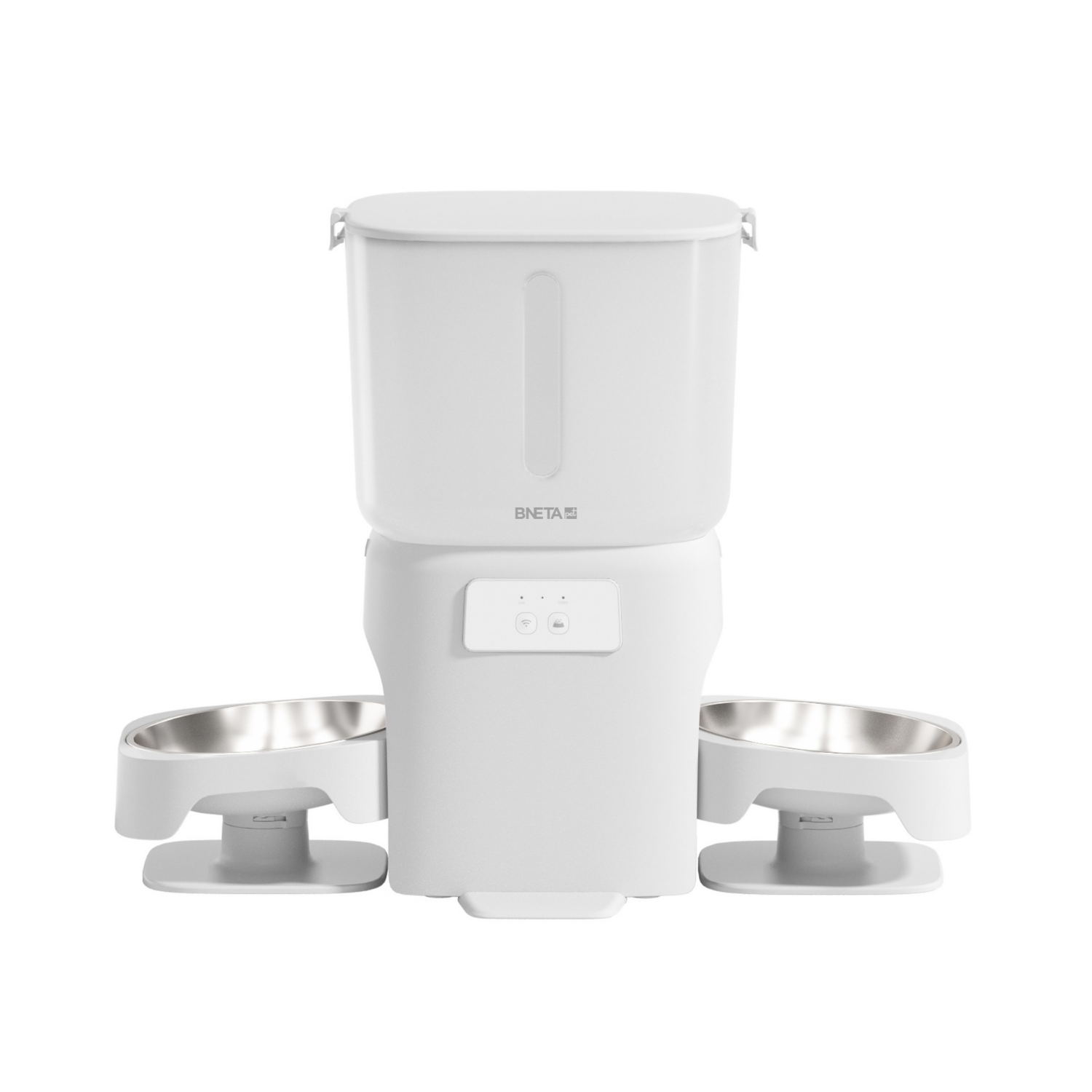 BNETA F24-DW Smart WiFi Dual Pet Feeder BNETA F24-DW Smart WiFi Dual Automatic Pet Feeder 6L
